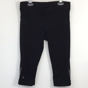 Athlete Athletic Knee Length Capri Knickers Black Size S GREAT Condition